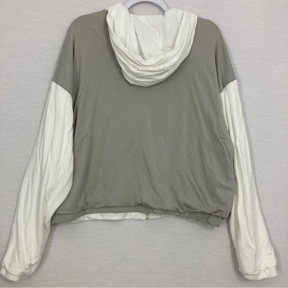 ZYIA Soft Stretch Color Block Zip Up Hooded Jacket size XL - Picture 8 of 9